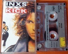 INXS - KICK (1988) PLAKSAN CASSETTE MADE IN TURKEY ''USED''