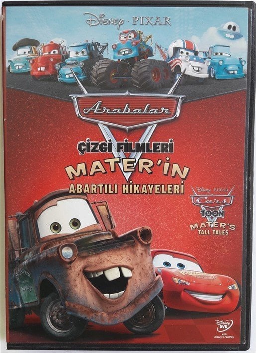 ARABALAR MATER'İN ABARTILI HİKAYELERİ - CARS MATER'S TALL TALES - ANİMASYON - DVD 2.EL