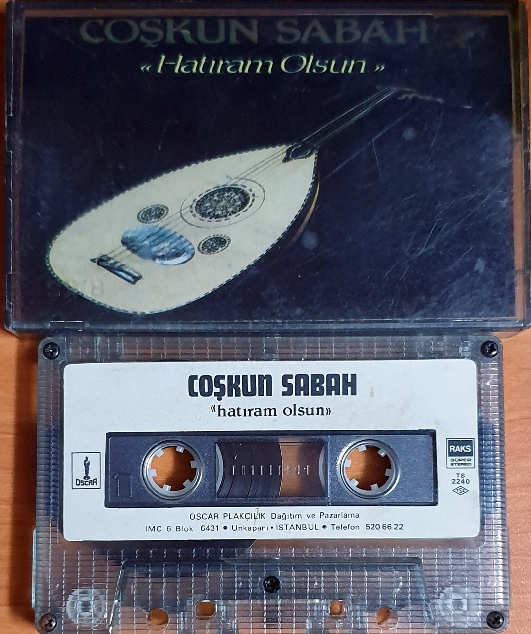 COŞKUN SABAH - HATIRAM OLSUN - KASET OSCAR 2.EL