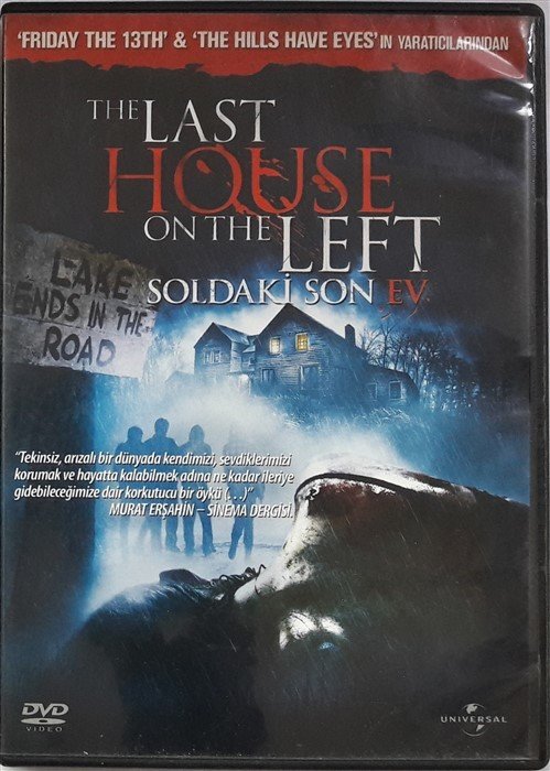 THE LAST HOUSE ON THE LEFT - SOLDAKİ SON EV - DVD 2.EL