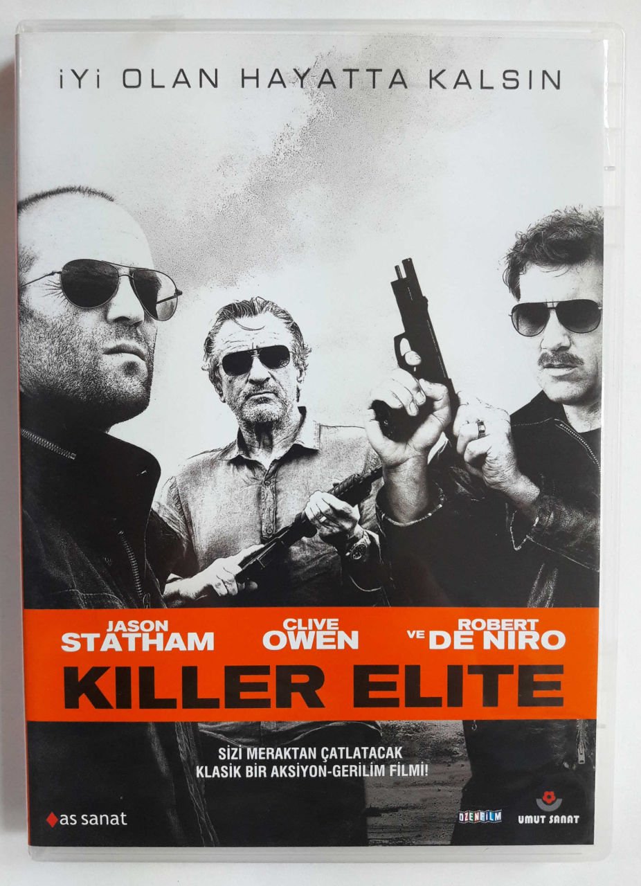 KILLER ELITE - ROBERT DE NIRO - JASON STATHAM - CLIVE OWEN - DVD SIFIR
