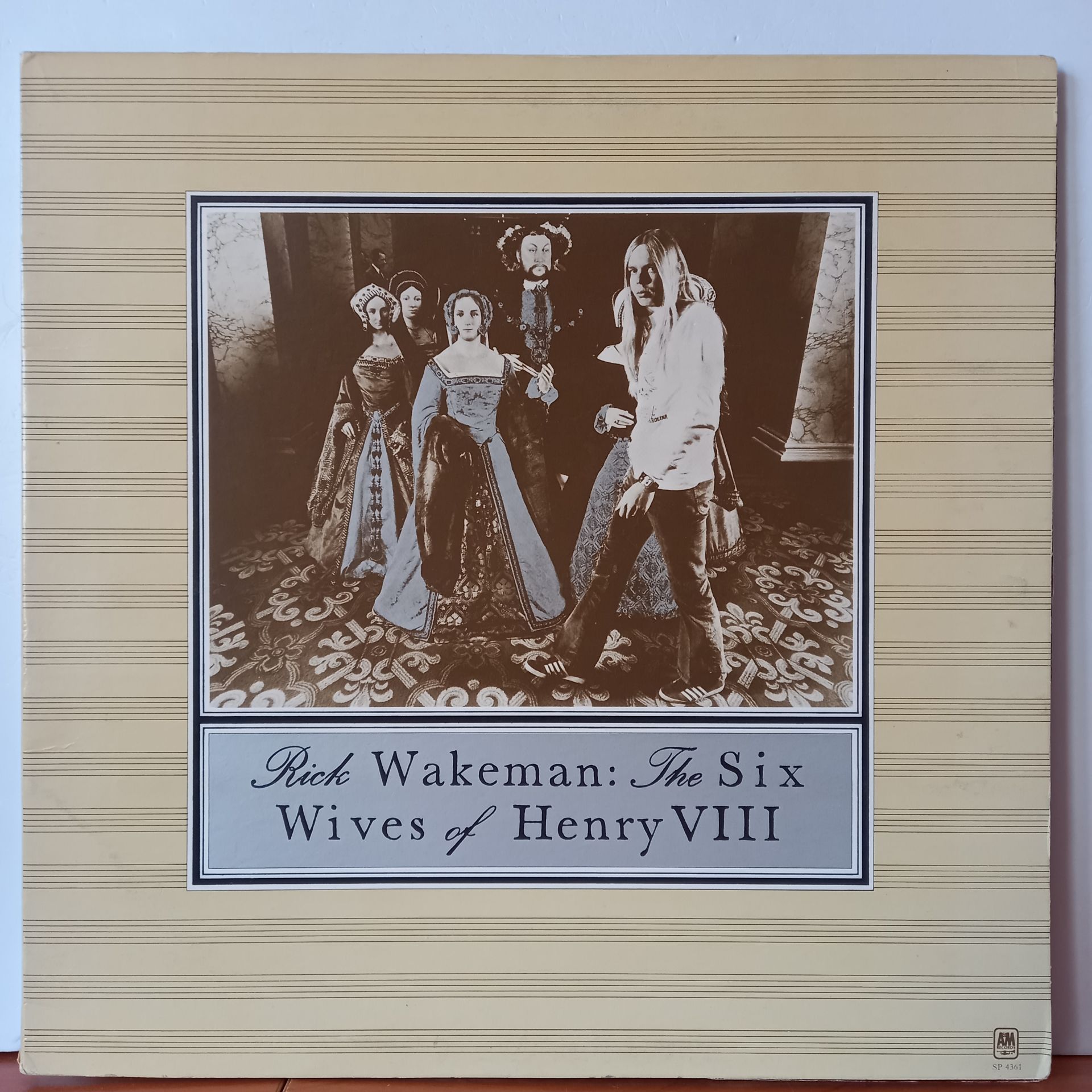 RICK WAKEMAN – THE SIX WIVES OF HENRY VIII (1973) - LP  2.EL PLAK
