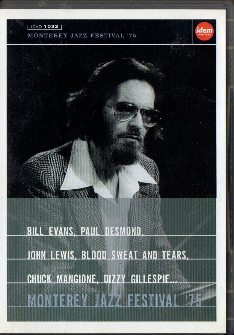 MONTEREY JAZZ FESTIVAL '75 - BILL EVANS, PAUL DESMOND, JOHN LEWIS, CHUCK MANGIONE,.. - DVD 2.EL
