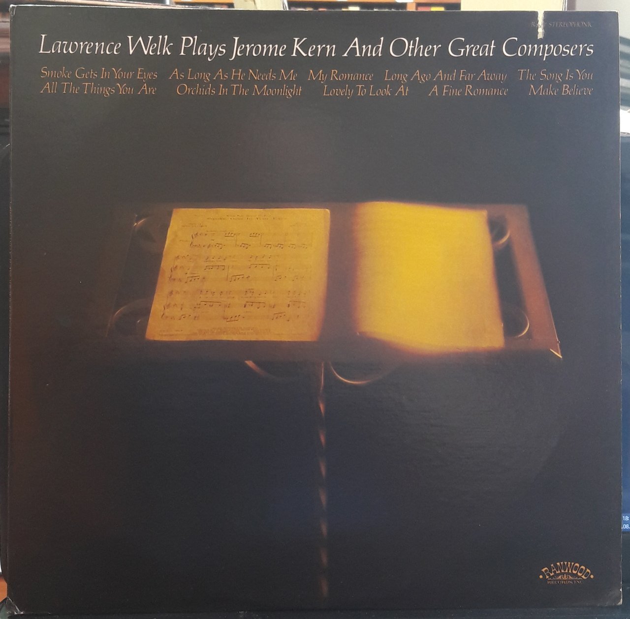 LAWRENCE WELK PLAYS JEROME KERN AND OTHER GREAT COMPOSERS - PLAK 2.EL