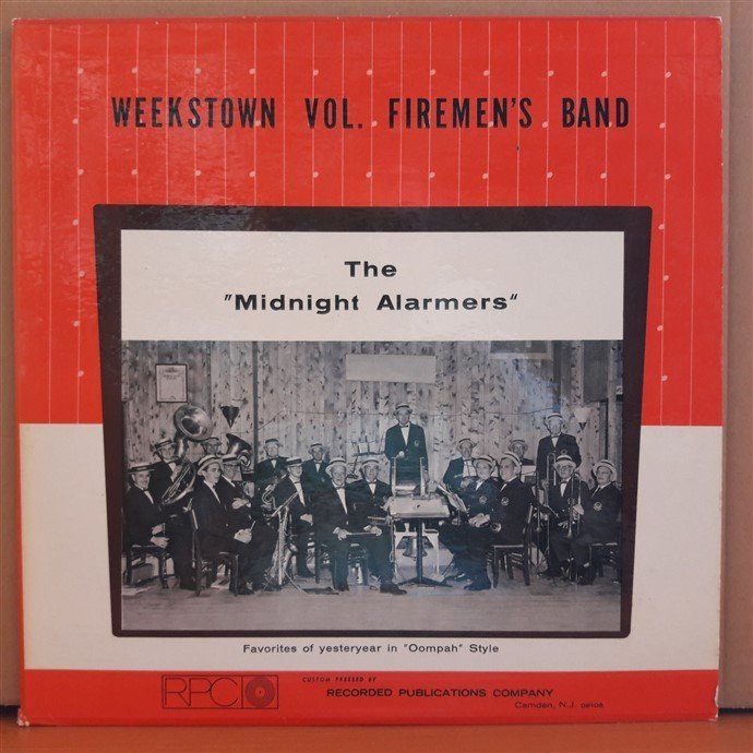 WEEKSTOWN VOL. FIREMEN'S BAND - THE MIDNIGHT ALARMERS - LP 2.EL PLAK