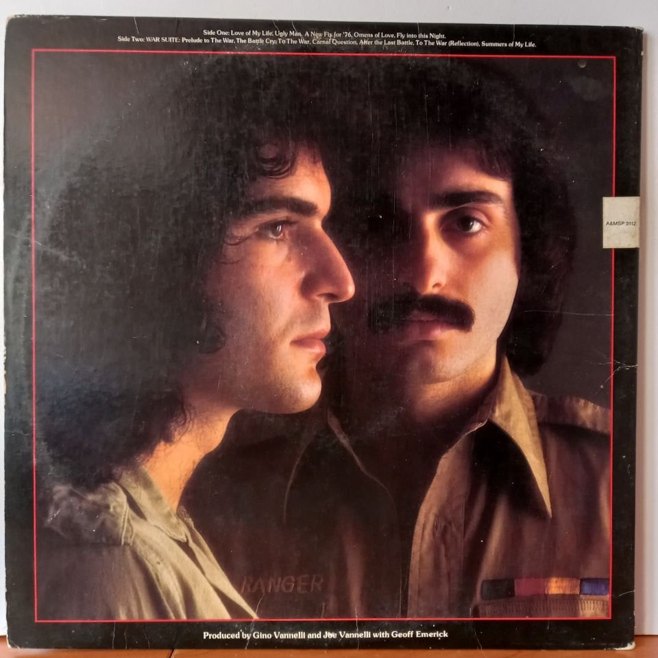 GINO VANNELLI – THE GIST OF THE GEMINI (1976) - LP  2.EL PLAK