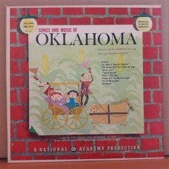 SONGS AND MUSIC OF OKLAHOMA (1959) - MUSICAL - RICHARD RODGERS - LP 2.EL PLAK