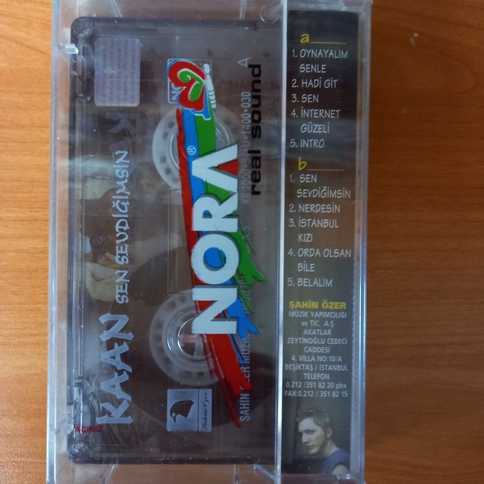 KAAN - SEN SEVDİĞİMSİN (2000) - KASET SIFIR