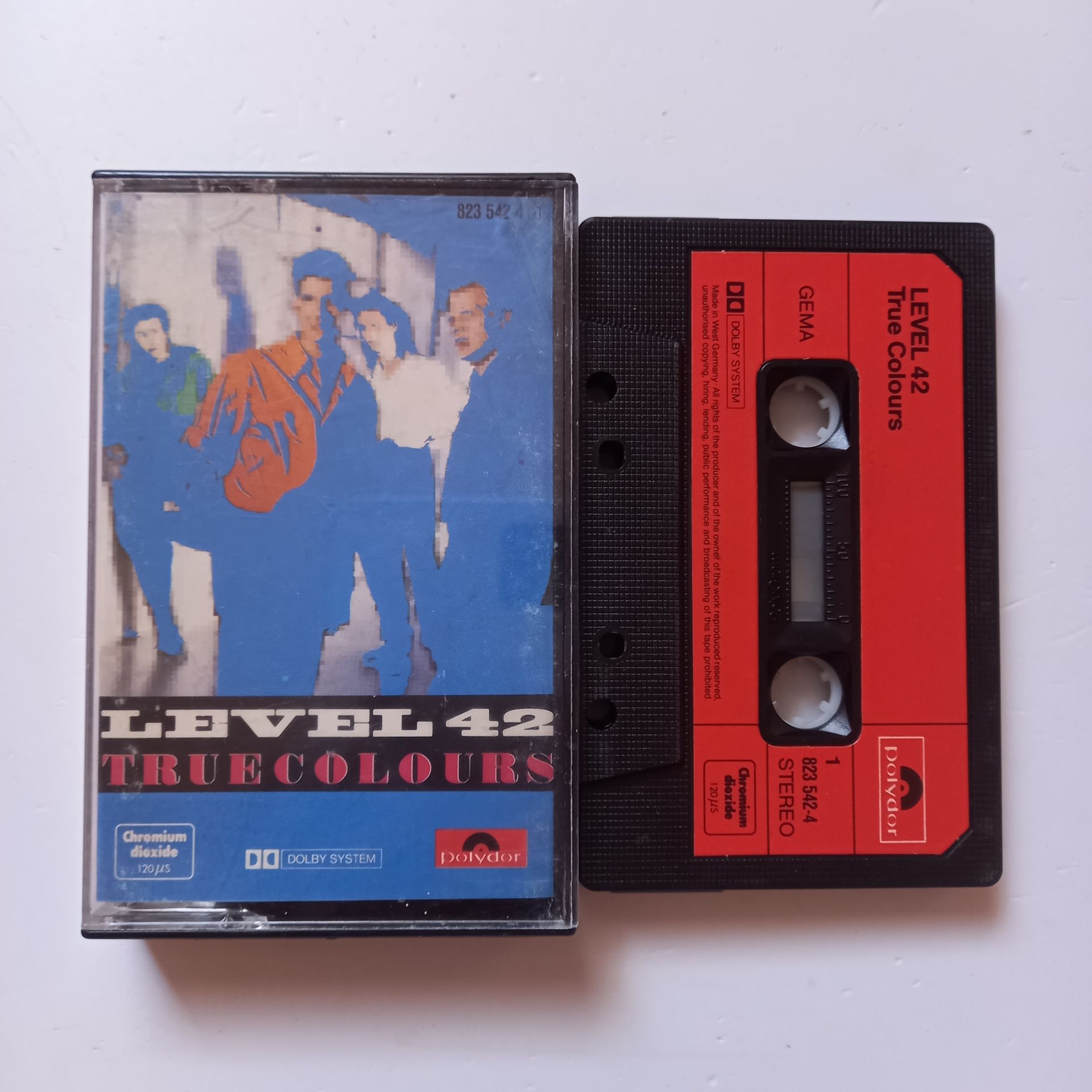 LEVEL 42 - TRUE COLOURS (1984) - KASET 2.EL