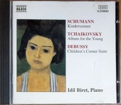 PIANO MUSIC FOR CHILDREN / SCHUMANN, TCHAIKOVSKY, DEBUSSY / İDİL BİRET, PIANO (1993) NAXOS CD 2.EL