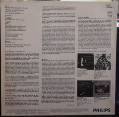 MOUSSORGSKY: PICTURES AT AN EXHIBITION, RAVEL: BOLERO, ROTTERDAM PHILHARMONIC ORCHESTRA, EDO de WAART - PLAK 2.EL