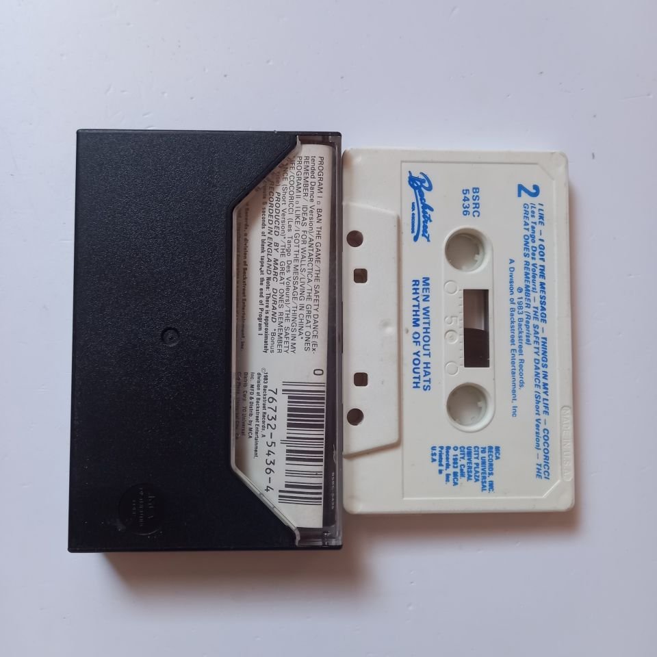 MEN WITHOUT HATS - RHYTHM OF YOUTH (1983) - KASET 2.EL