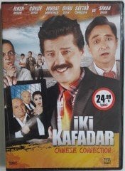 İKİ KAFADAR - İLKER AKSUM - GÖKÇE ÖZYOL - GÖKHAN ERKUT - DVD SIFIR