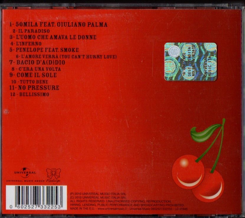 NINA ZILLI - SEMPRE LONTANO (2010) - CD ITALIAN POP 2.EL