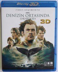 DENİZİN ORTASINDA - IN THE HEART OF THE SEA - CHRIS HEMSWORTH - 3D+BLU-RAY 2.EL