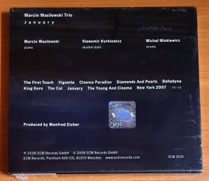 MARCIN WASILEWSKI TRIO - JANUARY (2008) - CD ECM RECORDS SIFIR