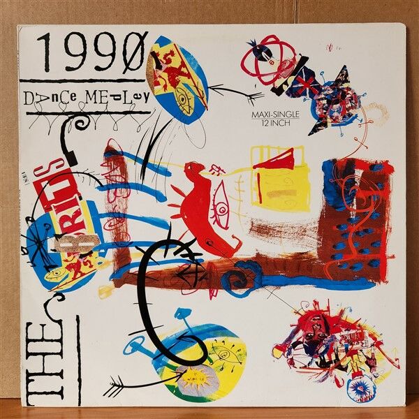 THE BRITS 1990 DANCE MEDLEY (1990) - 12'' 45RPM MAXI SINGLE 2.EL PLAK