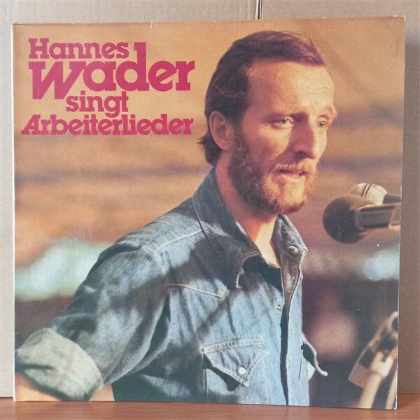 HANNES WADER – HANNES WADER SINGT ARBEITERLIEDER (1977) - LP 2.EL PLAK