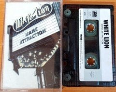 WHITE LION - MANE ATTRACTION (1991) MMY CASSETTE MADE IN TURKEY ''USED'' PAPER LABEL