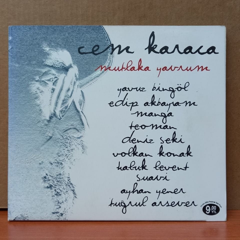CEM KARACA - MUTLAKA YAVRUM / YAVUZ BİNGÖL, EDİP AKBAYRAM, MANGA, TEOMAN, HALUK LEVENT, DENİZ SEKİ (2005) - CD 2.EL