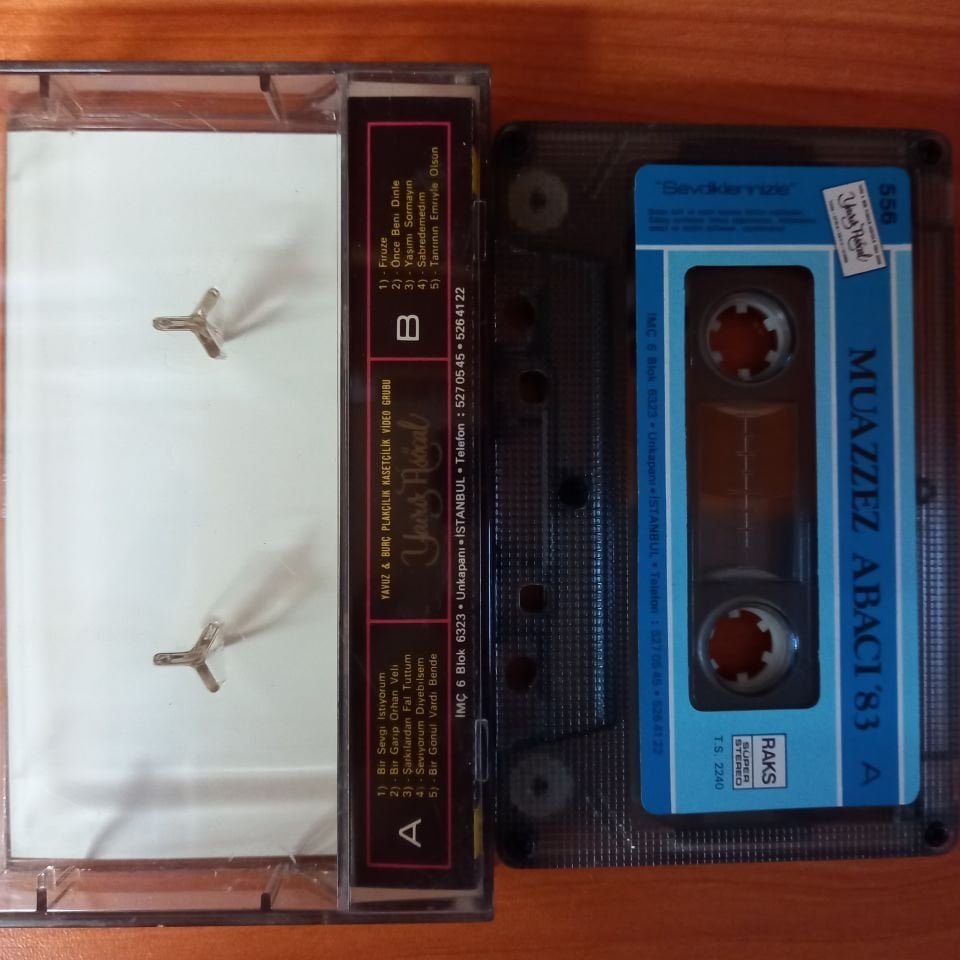 MUAZZEZ ABACI - MUAZZEZ ABACI'83 / SEVDİKLERİNİZLE - KASET 2.EL
