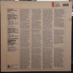 MOZART: VIOLIN CONCERTOS NOS. 3&5, FRANK PETER ZIMMERMANN, JÖRG FAERBER (1984) - PLAK 2.EL