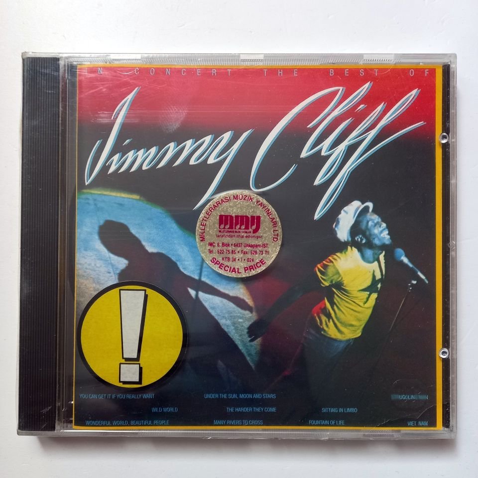 JIMMY CLIFF – IN CONCERT - THE BEST OF (1998) - CD SIFIR