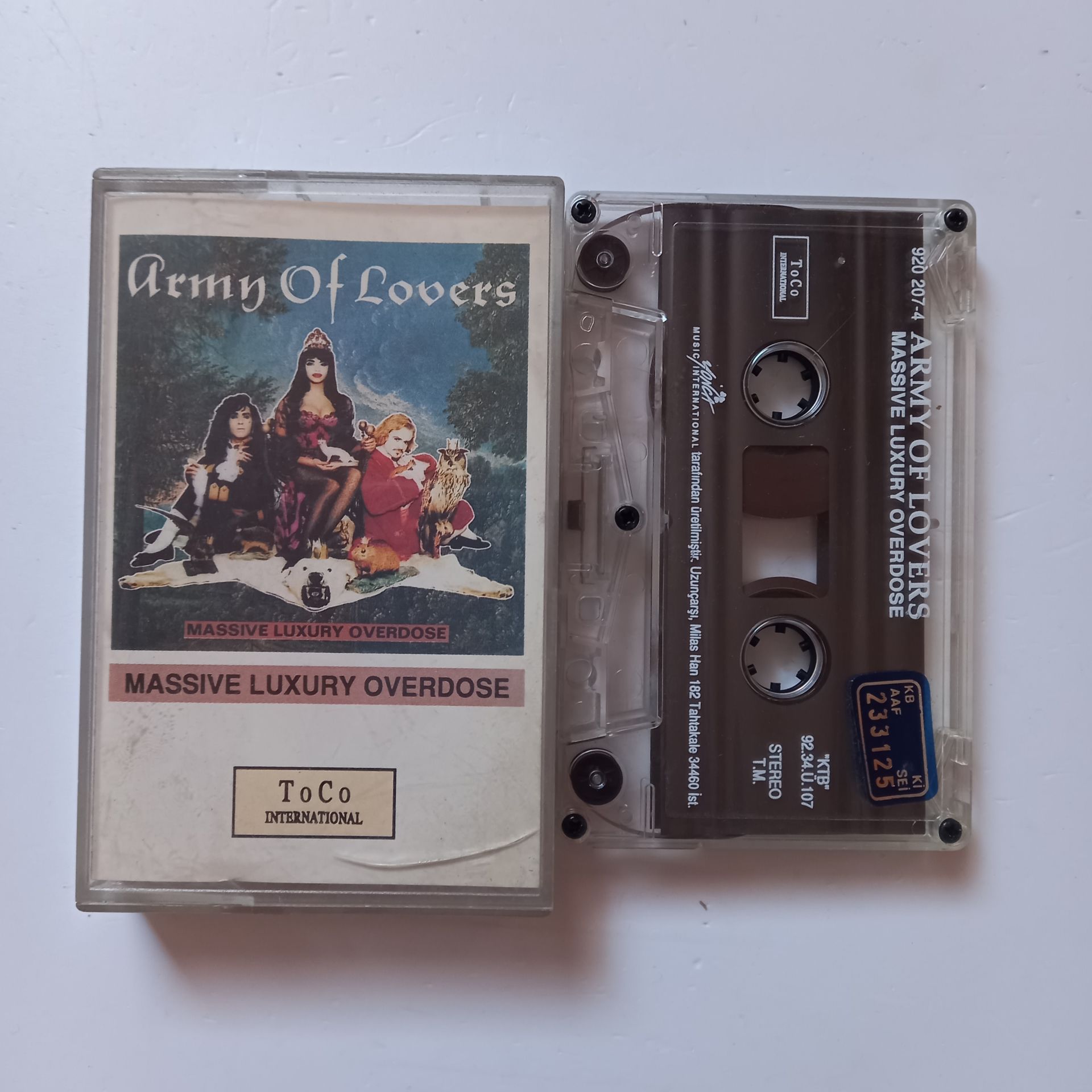 ARMY OF LOVERS - MASSIVE LUXURY OVERDOSE (1992) - KASET 2.EL