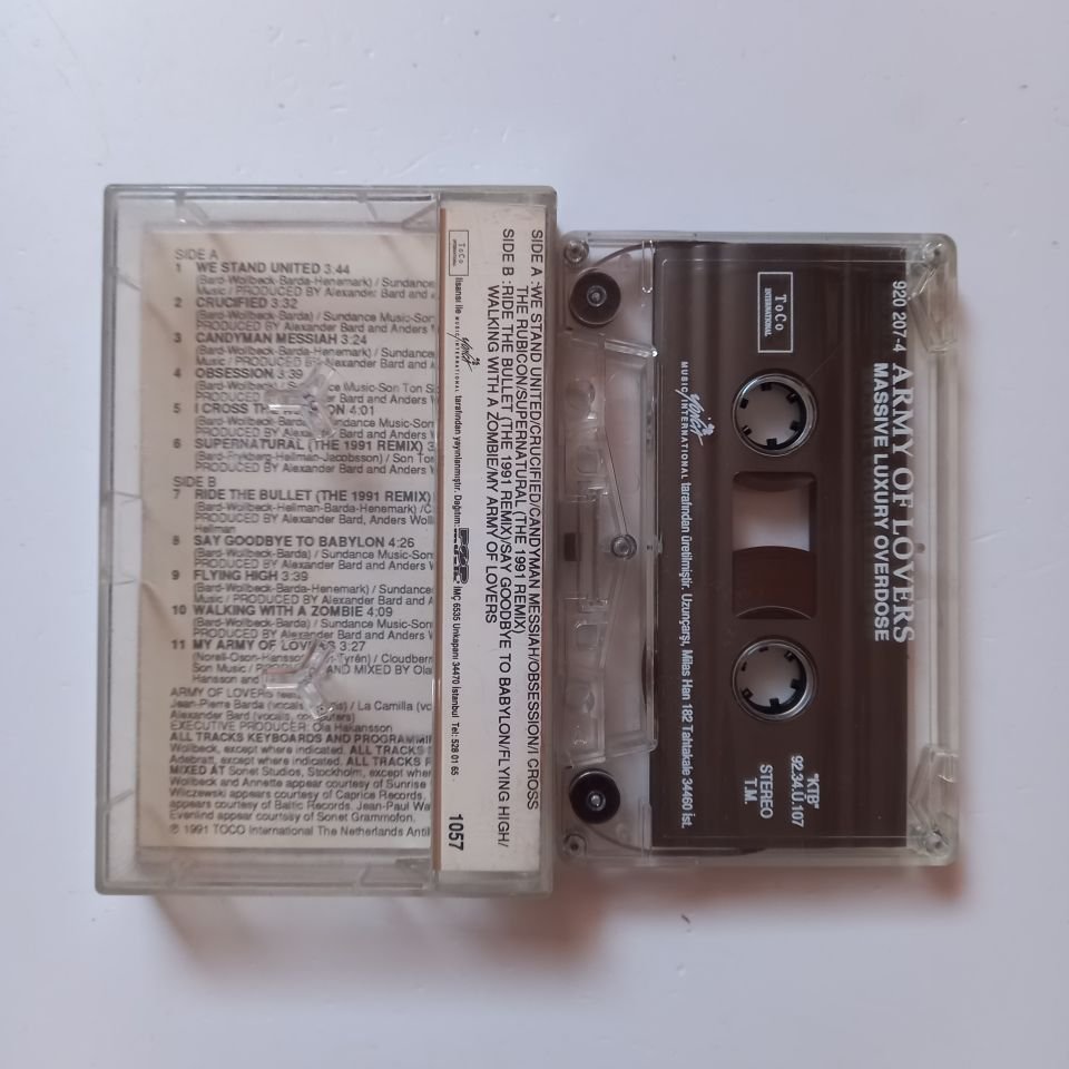 ARMY OF LOVERS - MASSIVE LUXURY OVERDOSE (1992) - KASET 2.EL
