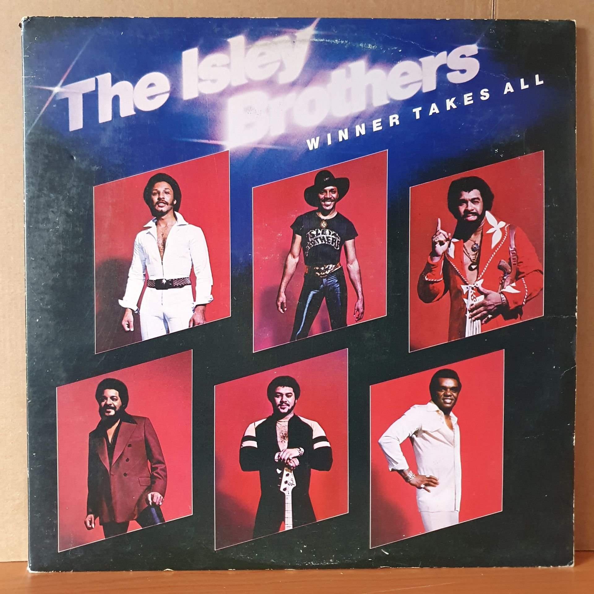 THE ISLEY BROTHERS - WINNER TAKES IT ALL (1979) - 2LP 2.EL PLAK