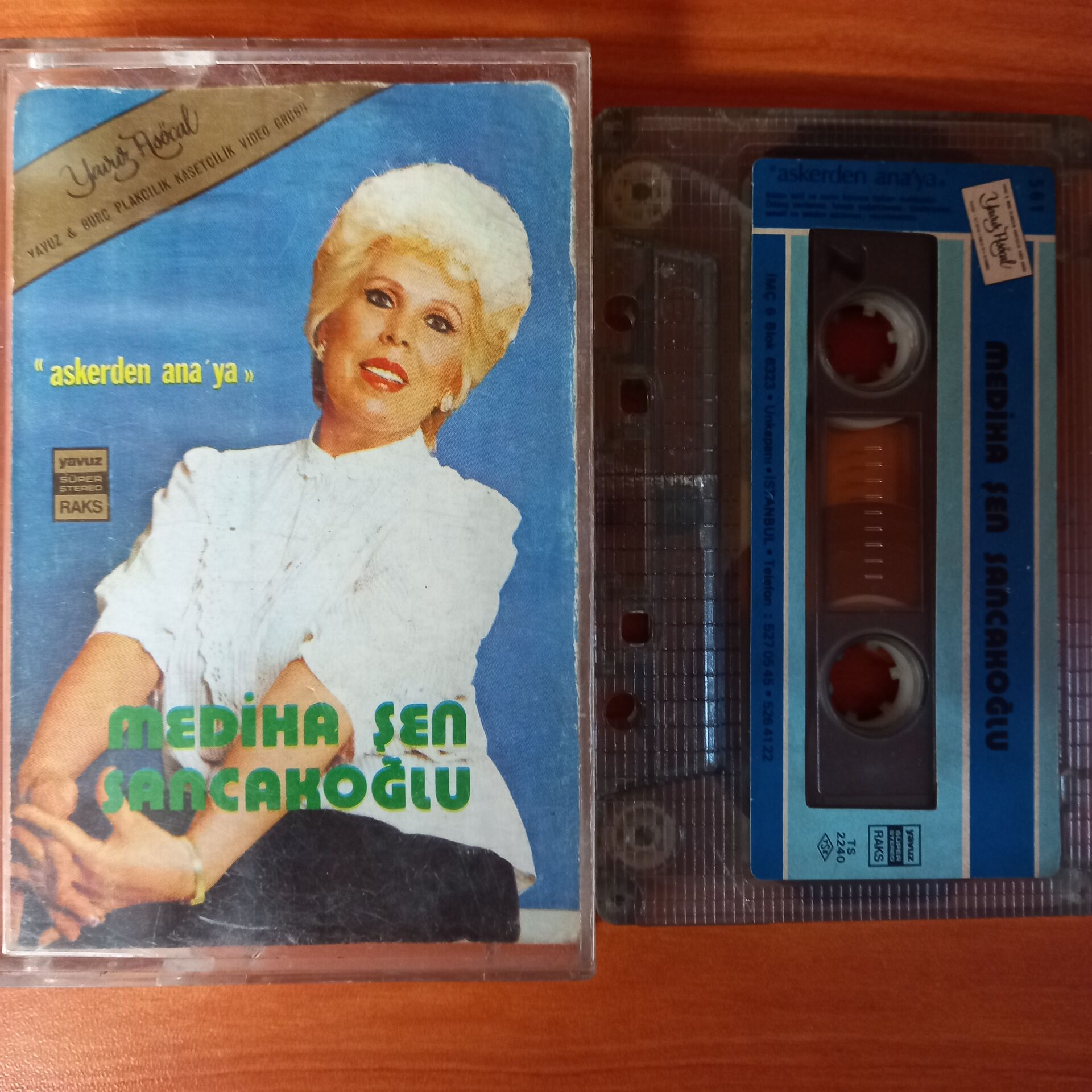 MEDİHA ŞEN SANCAKOĞLU - ASKERDEN ANA'YA - KASET 2.EL