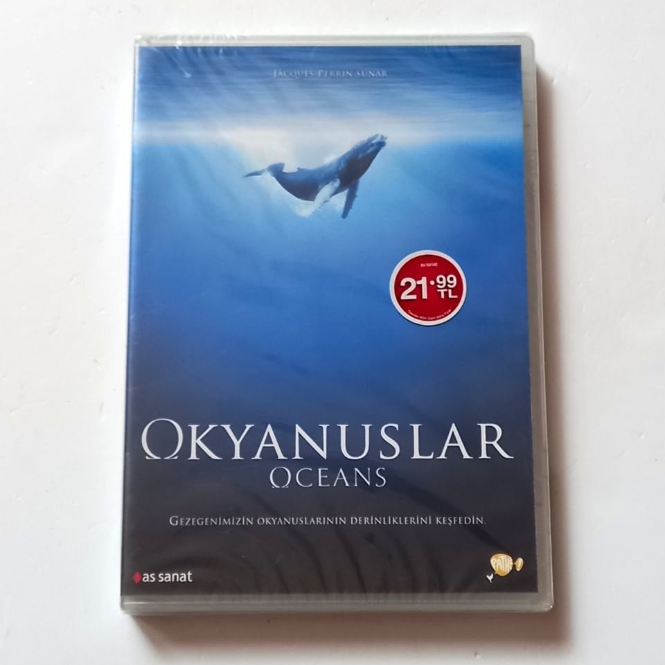 OKYANUSLAR / OCEANS - BELGESEL, DRAMA - YÖN.: JACQUES PERRIN, JACQUES CLUZAUD - DVD AMBALAJINDA SIFIR