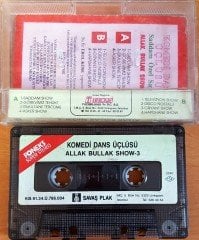 KOMEDİ DANS ÜÇLÜSÜ - ALLAK BULLAK SHOW-3 / SADDAM ÖZEL SAYISI (1991) - KASET 2.EL