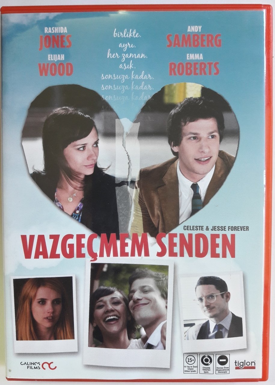 VAZGEÇMEM SENDEN - CELESTE & JESSE FOREVER - DVD 2.EL