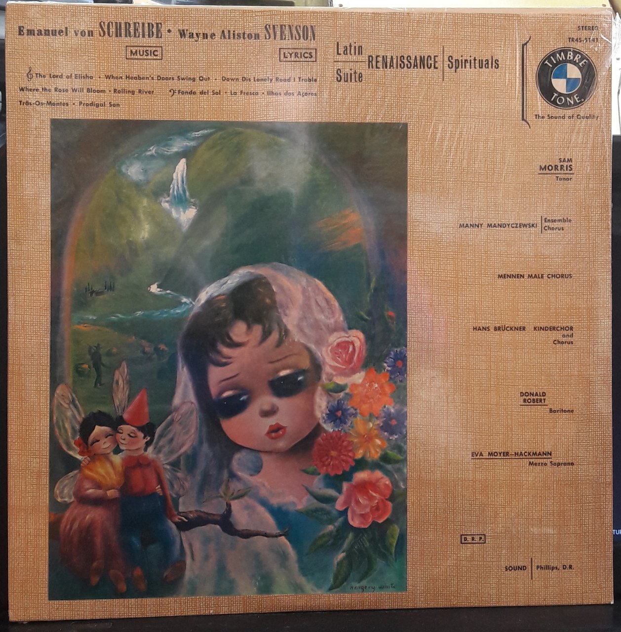 SCHREIBE & SVENSON: LATIN SUITE RENAISSANCE SPIRITUALS (1966) - PLAK SIFIR