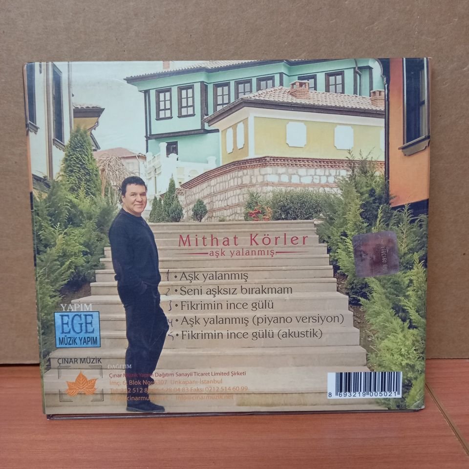 MİTHAT KÖRLER - AŞK YALANMIŞ (2010) - CD 2.EL