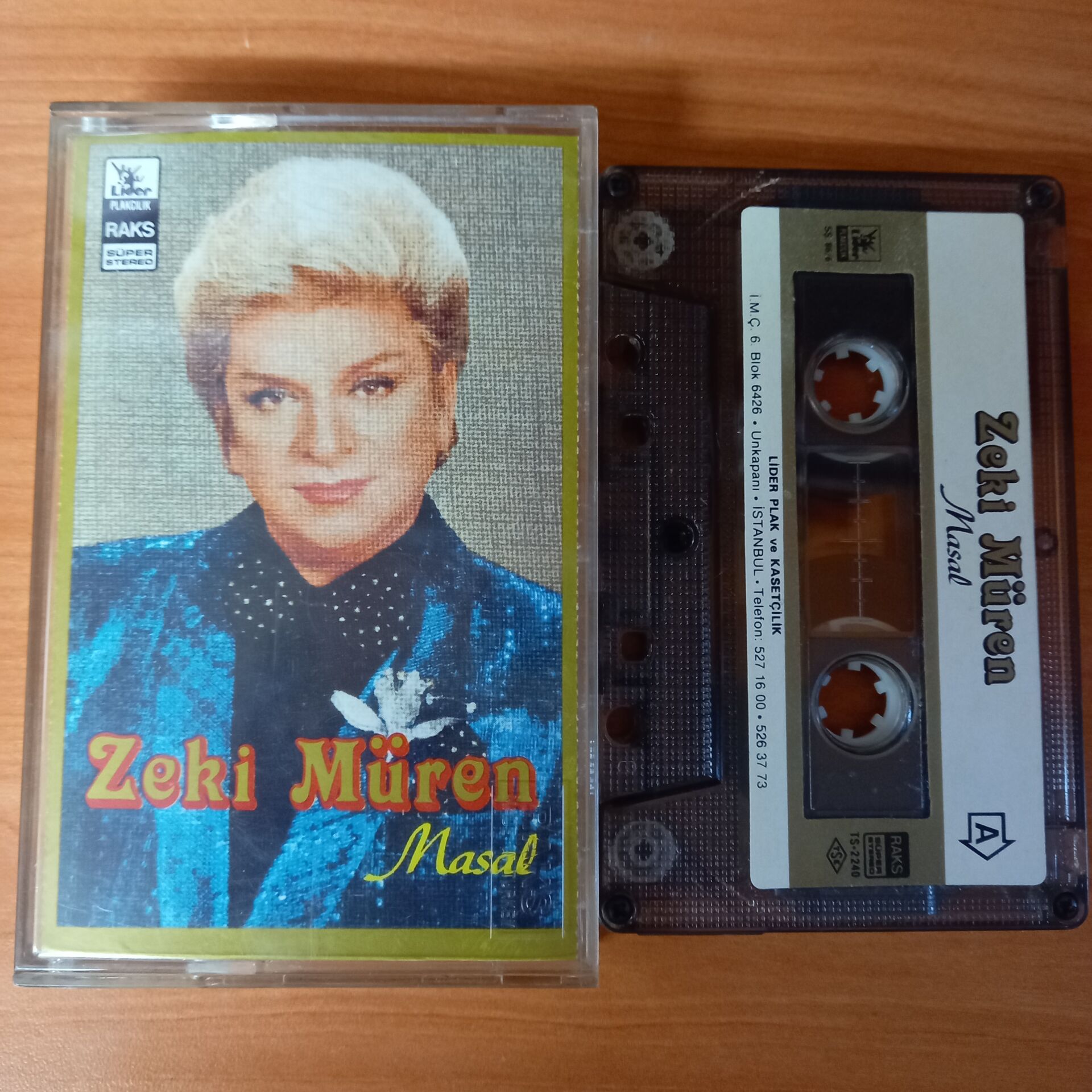 ZEKİ MÜREN - MASAL - KASET 2.EL