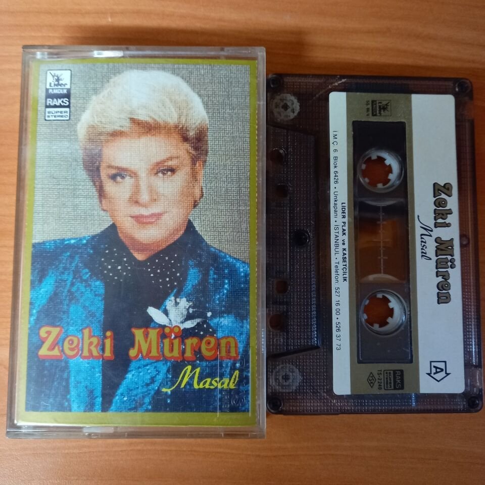 ZEKİ MÜREN - MASAL - KASET 2.EL
