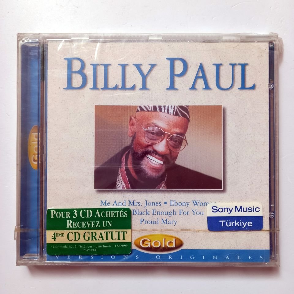 BILLY PAUL – BILLY PAUL (1997) - CD SIFIR