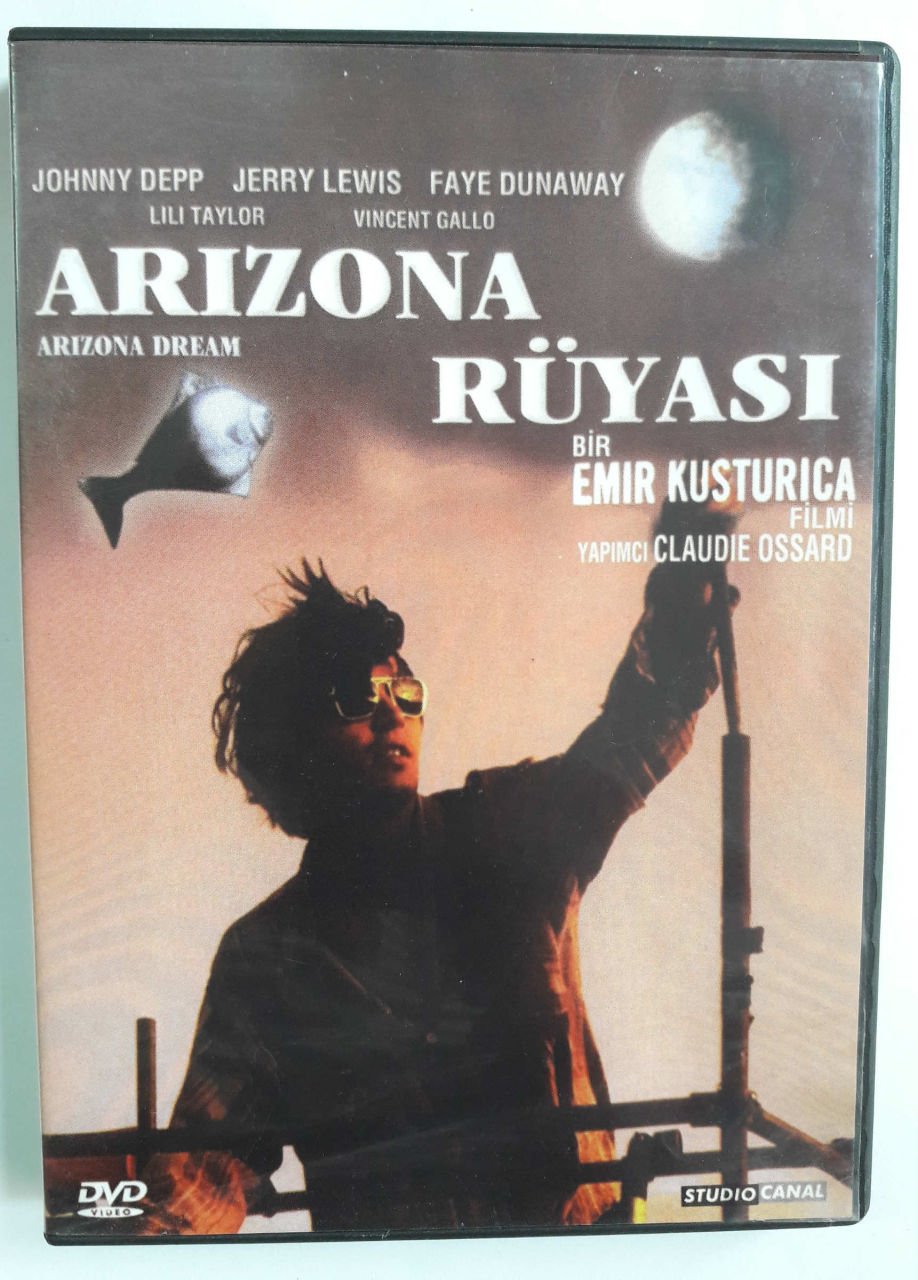 ARİZONA RÜYASI - ARIZONA DREAM - JOHNNY DEPP - JERRY LEWIS - FAYE DUNAWAY - EMIR KUSTURICA - DVD 2.EL