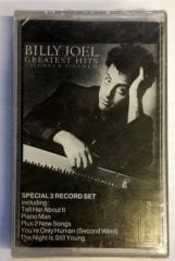 BILLY JOEL GREATEST HITS VOLUME 1 & 2 CASSETTE MADE IN TURKEY ''NEW''