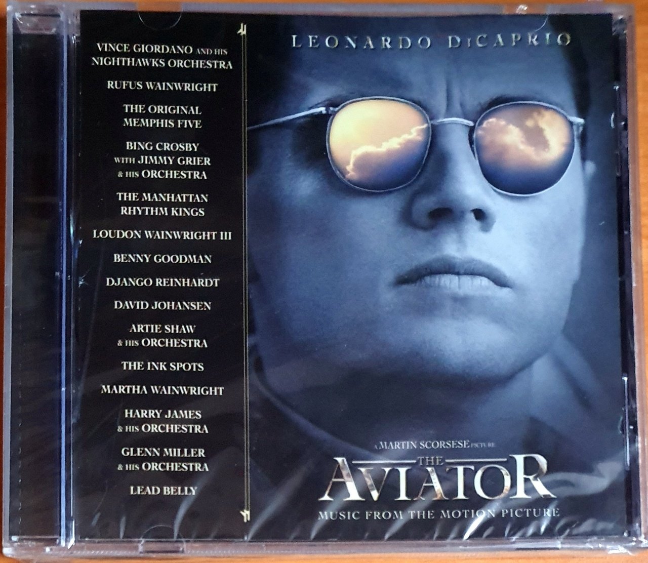 THE AVIATOR SOUNDTRACK / THE INK SPOTS, RUFUS WAINWRIGHT, DJANGO REINHARDT, GLENN MILLER & HIS ORCHESTRA (2004) - CD SIFIR GİBİ 2.EL