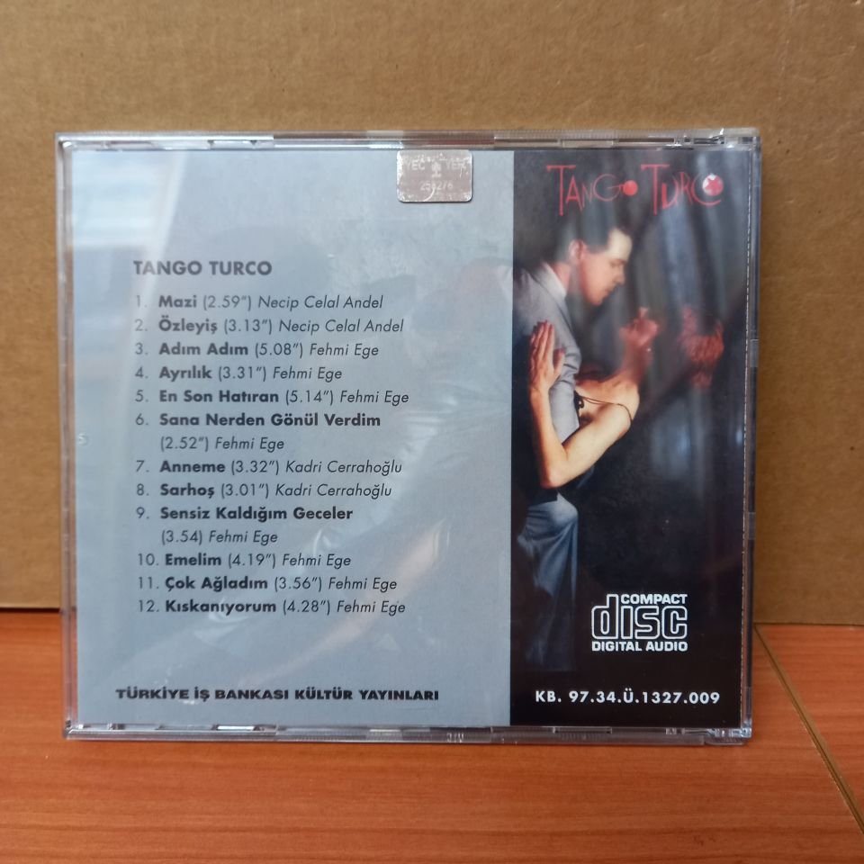 TANGO TURCO / EROL URAS, SERDAR YALÇIN, RUHİ AYANGİL, MUTLU TORUN (1999) - CD 2.EL