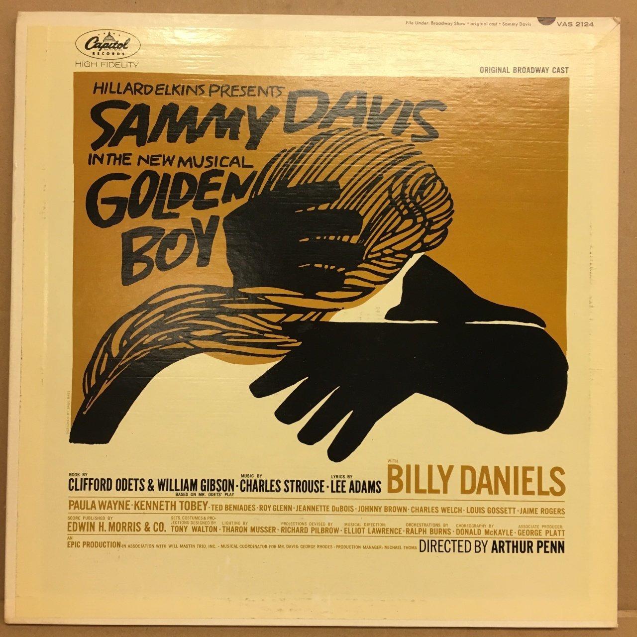 GOLDEN BOY SAMMY DAVIS CHARLES STROUSE 2.EL PLAK