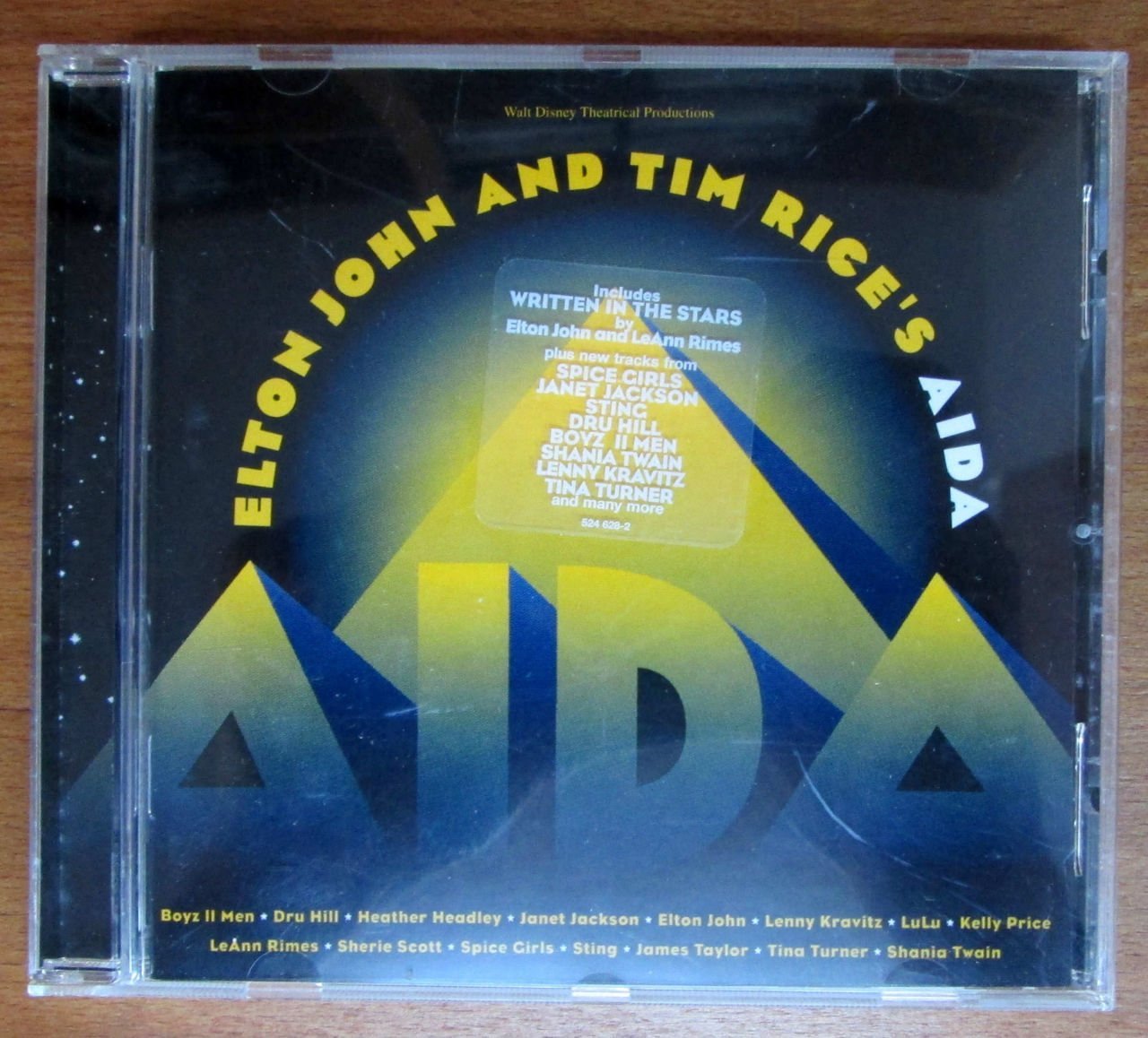 ELTON JOHN AND TIM RICE - AIDA (1999) - CD 2.EL