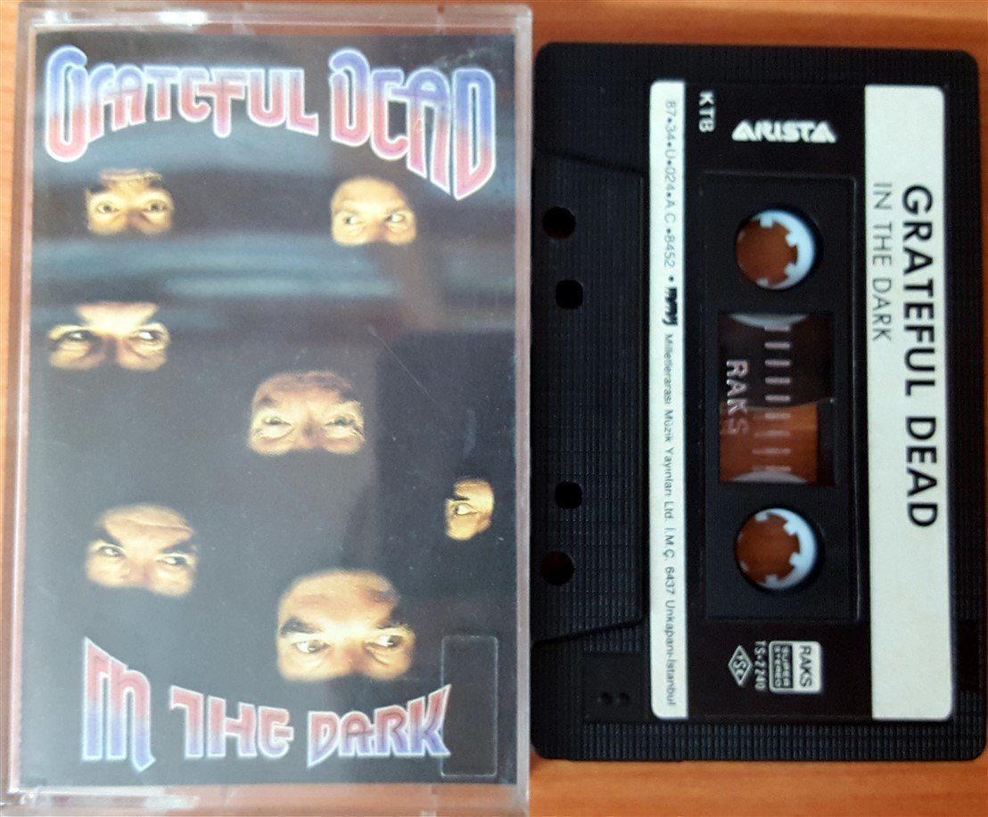 GRATEFUL DEAD - IN THE DARK (1987) MMY CASSETTE MADE IN TURKEY ''USED''