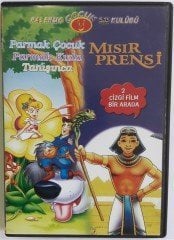 PARMAK ÇOCUK PARMAK KIZLA TANIŞINCA - MISIR PRENSİ - ANİMASYON - DVD 2.EL