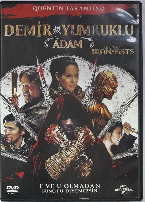 DEMİR YUMRUKLU ADAM - THE MAN WITH THE IRON FISTS - RUSSELL CROWE - RZA - DVD 2.EL