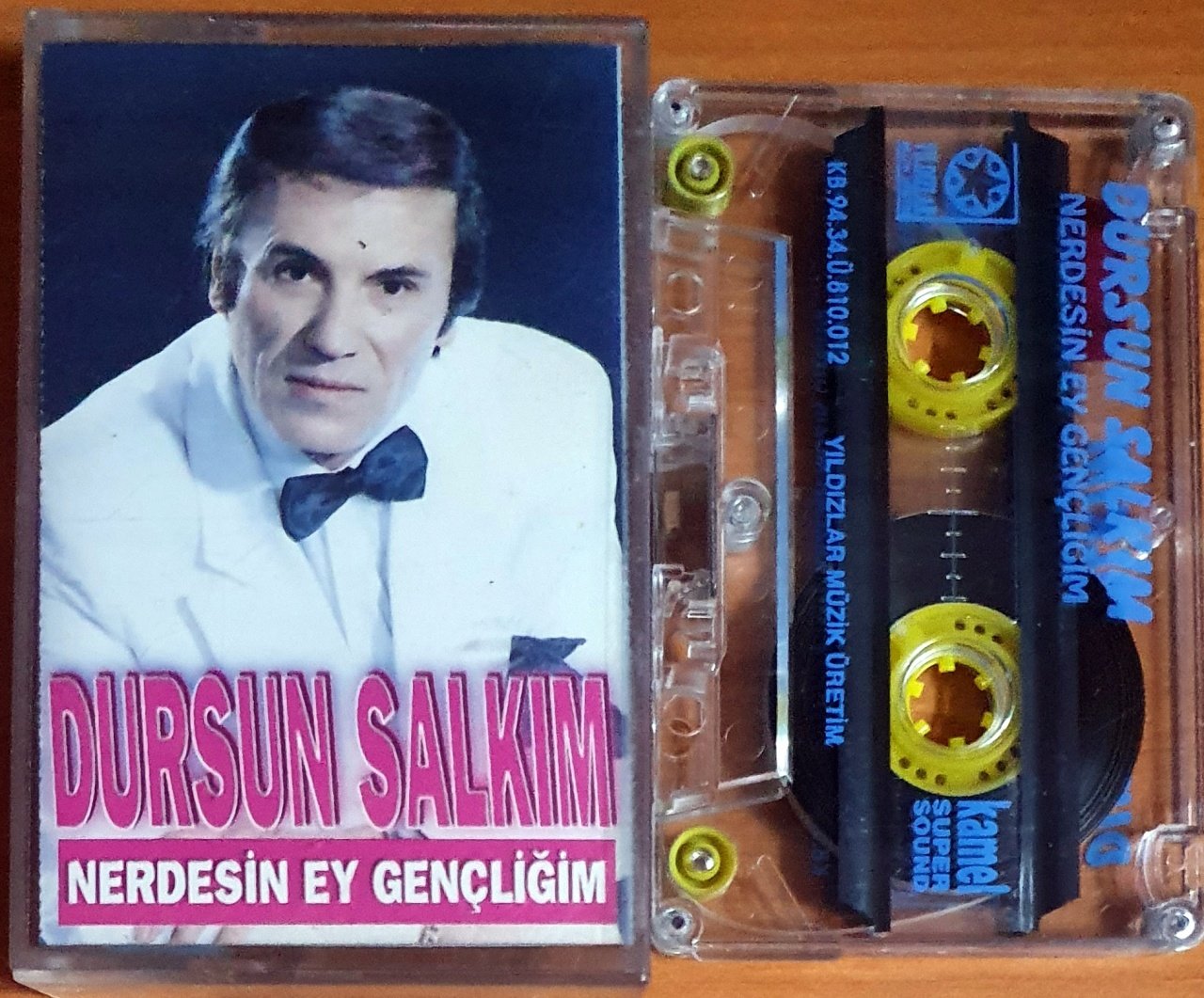 DURSUN SALKIM - NERDESİN EY GENÇLİĞİM (1994) - KASET 2.EL