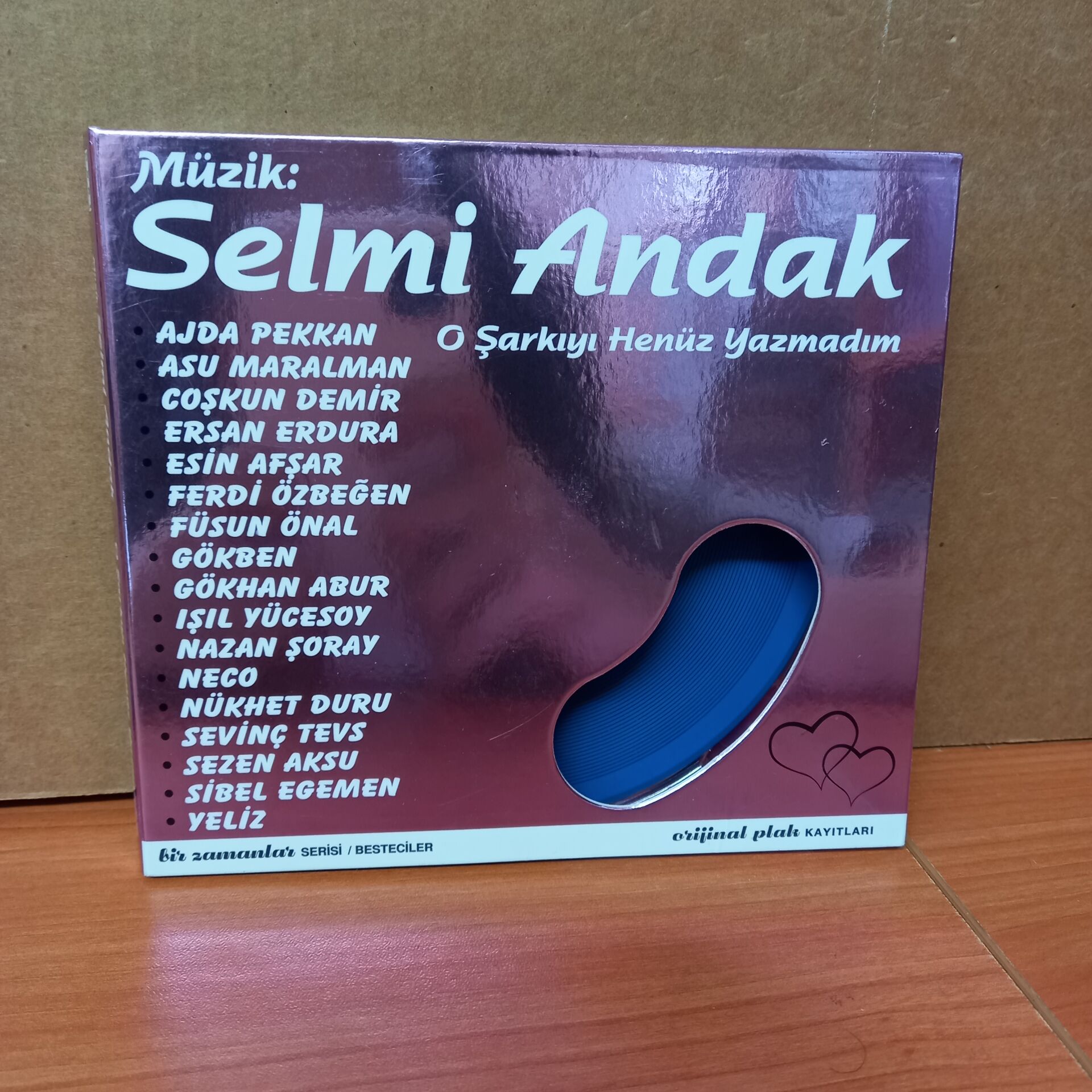 SELMİ ANDAK - O ŞARKIYI HENÜZ YAZMADIM / AJDA PEKKAN, COŞKUN DEMİR, FERDİ ÖZBEĞEN, GÖKBEN, IŞIL YÜCESOY, NÜKHET DURU, SEZEN AKSU (2009) - CD 2.EL